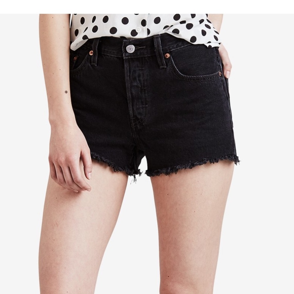 Levi’s High Rise 501 Short (Black) sz 26